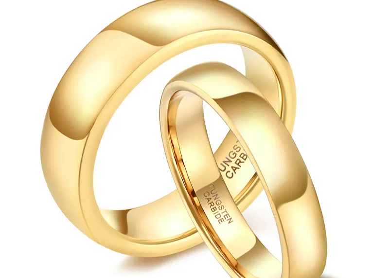 CLASSIC RING
- Gold Color Tungsten Ring Couple Men Women