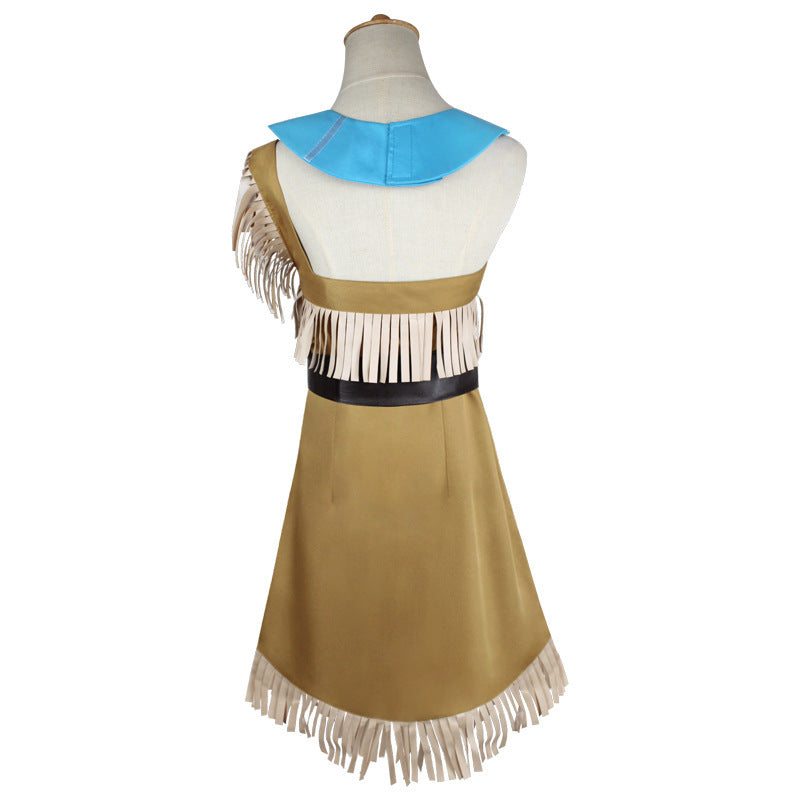 Indian Princess Cosplay Clothing Skirt