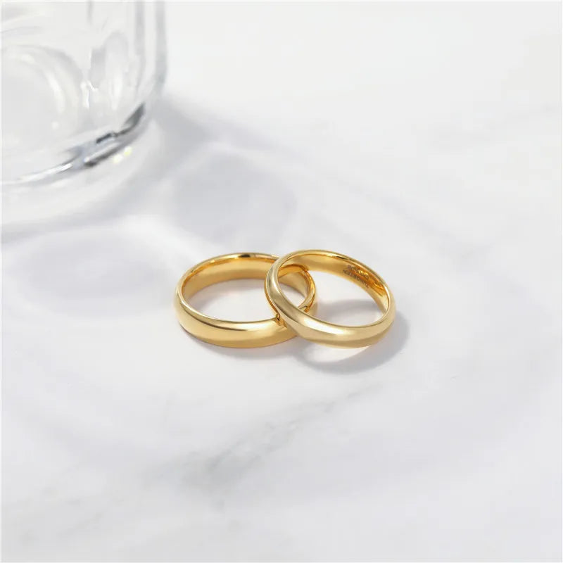 CLASSIC RING
- Gold Color Tungsten Ring Couple Men Women