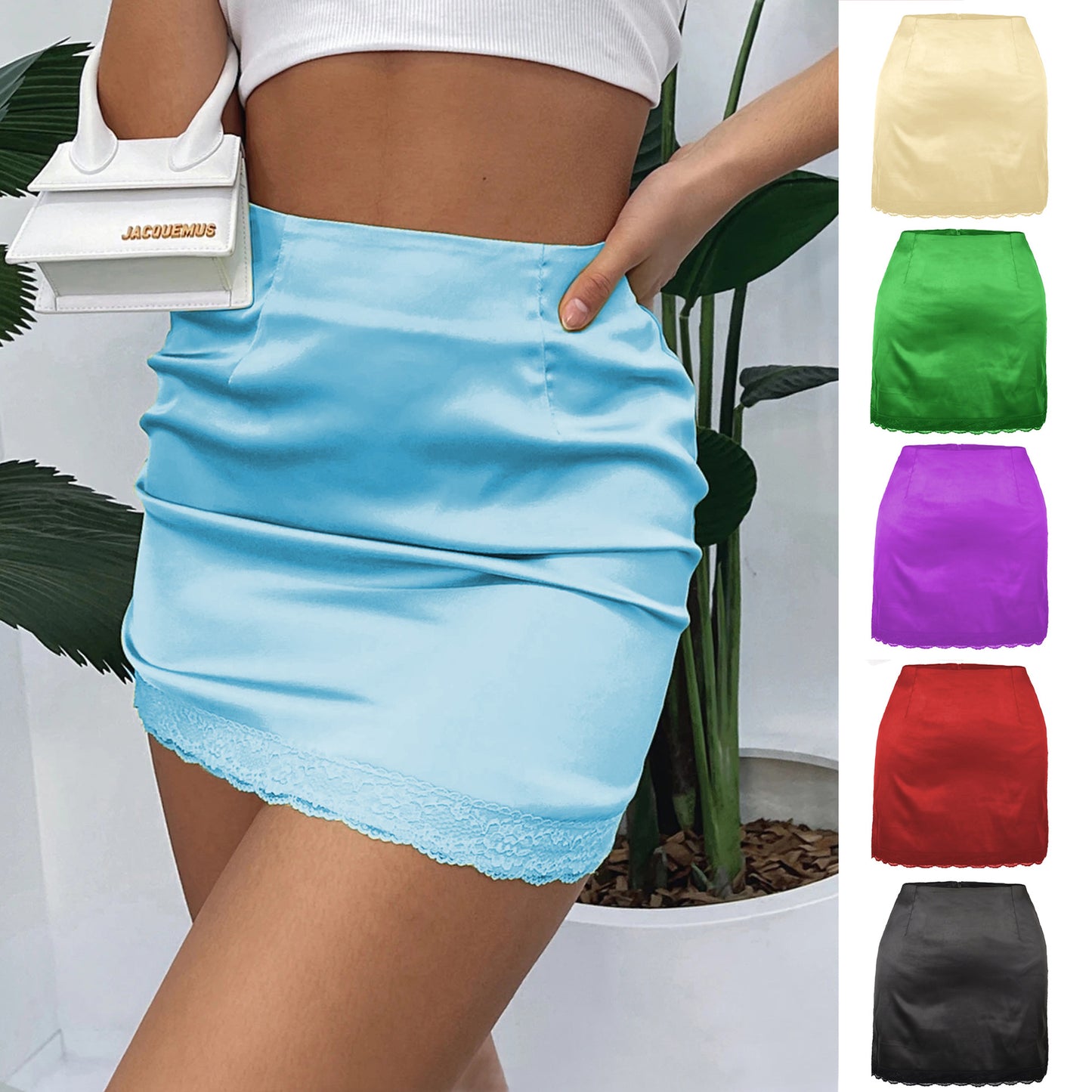 Women's High Waist Hip Skirt Stretch