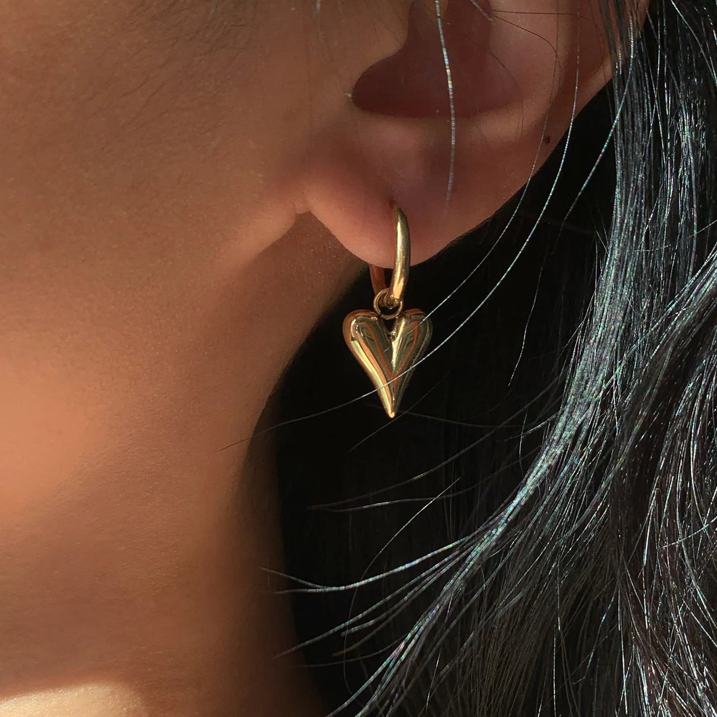 Romeio -Earrings- Heart shape