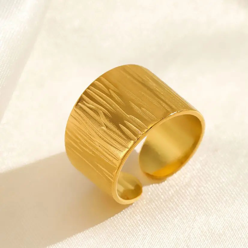 FANTASTIC RINGS-                               
316L Stainless Steel Rings for Women Gold Color Rings Women's Ring Female Male