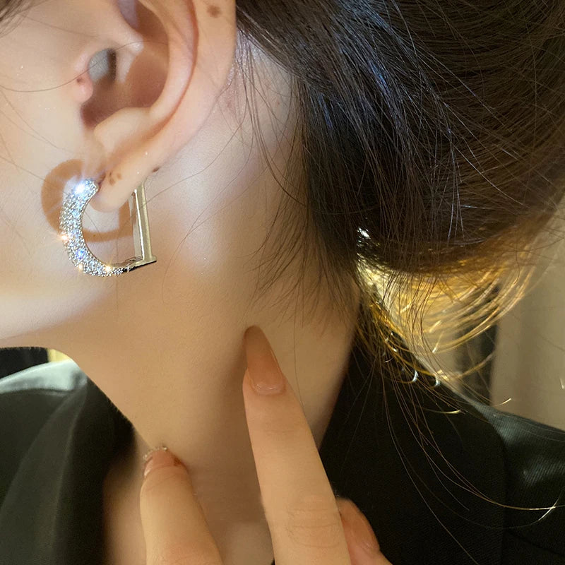 Letter D Earrings