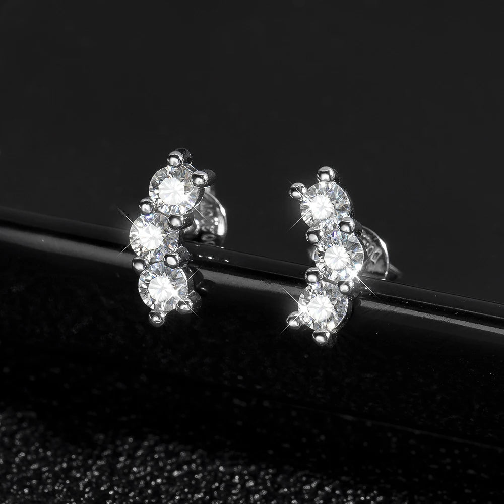 EARRING—-
 -S925 Sliver Plated 18k Earring