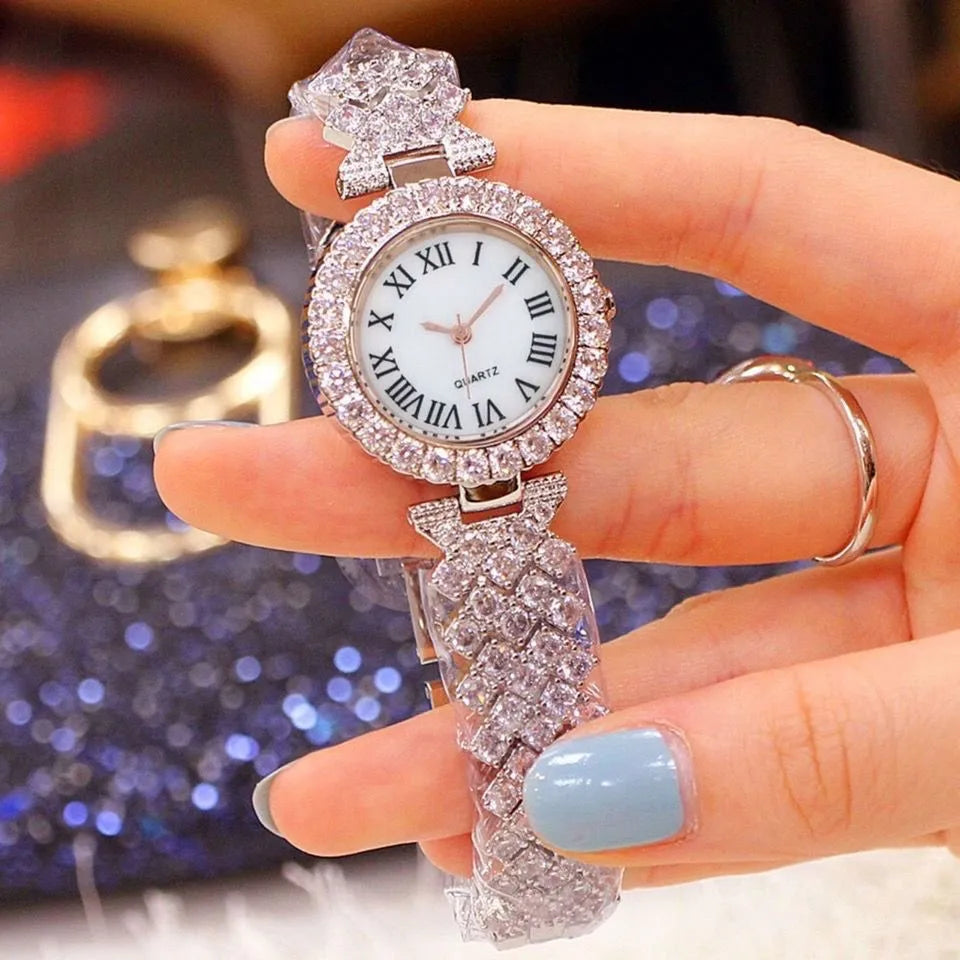 Lillian -Women WATCH 
LUXURY Rose Gold Watch Fashion Ladies Quartz Diamond Wristwatch Elegant Female Bracelet Watches Women Quartz Wristwatches