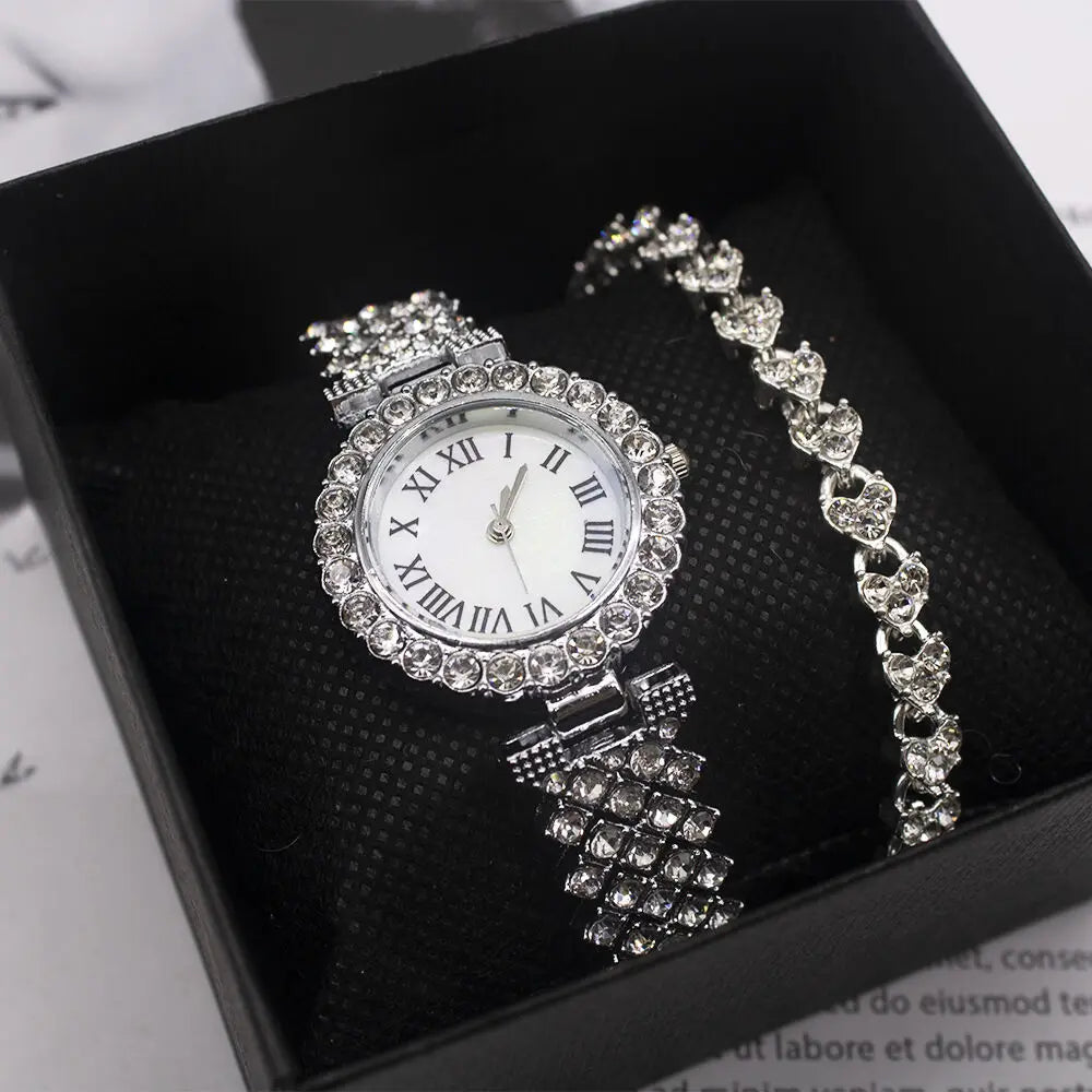 Lillian -Women WATCH 
LUXURY Rose Gold Watch Fashion Ladies Quartz Diamond Wristwatch Elegant Female Bracelet Watches Women Quartz Wristwatches