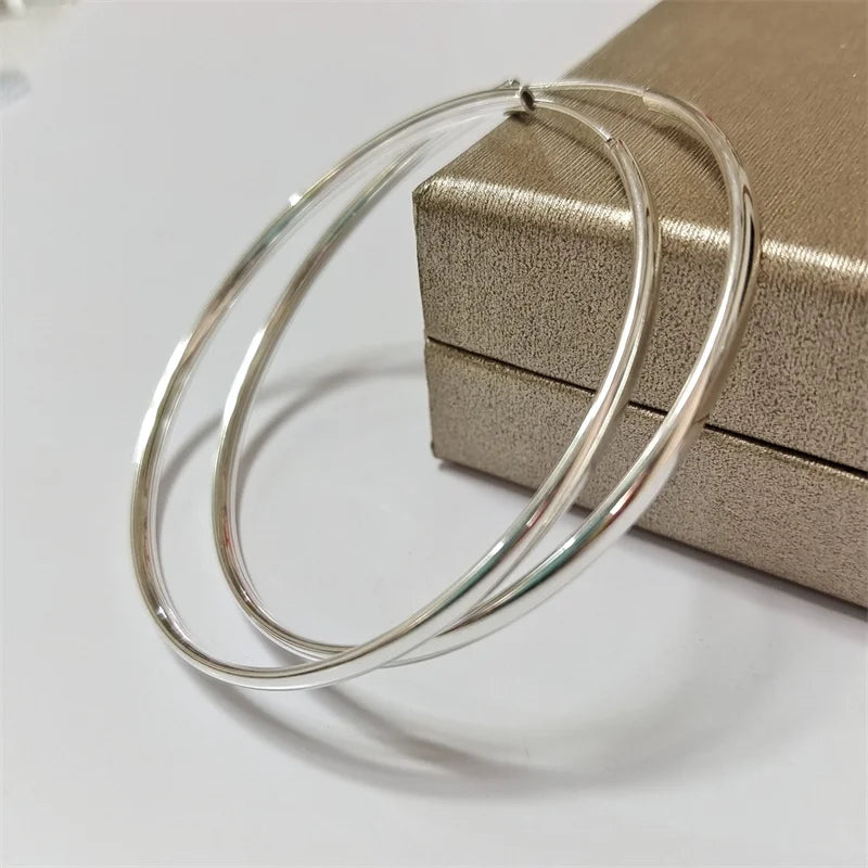 EARRING - New 18K Gold Plated Hoop Earrings For Women 925 Sterling Silver