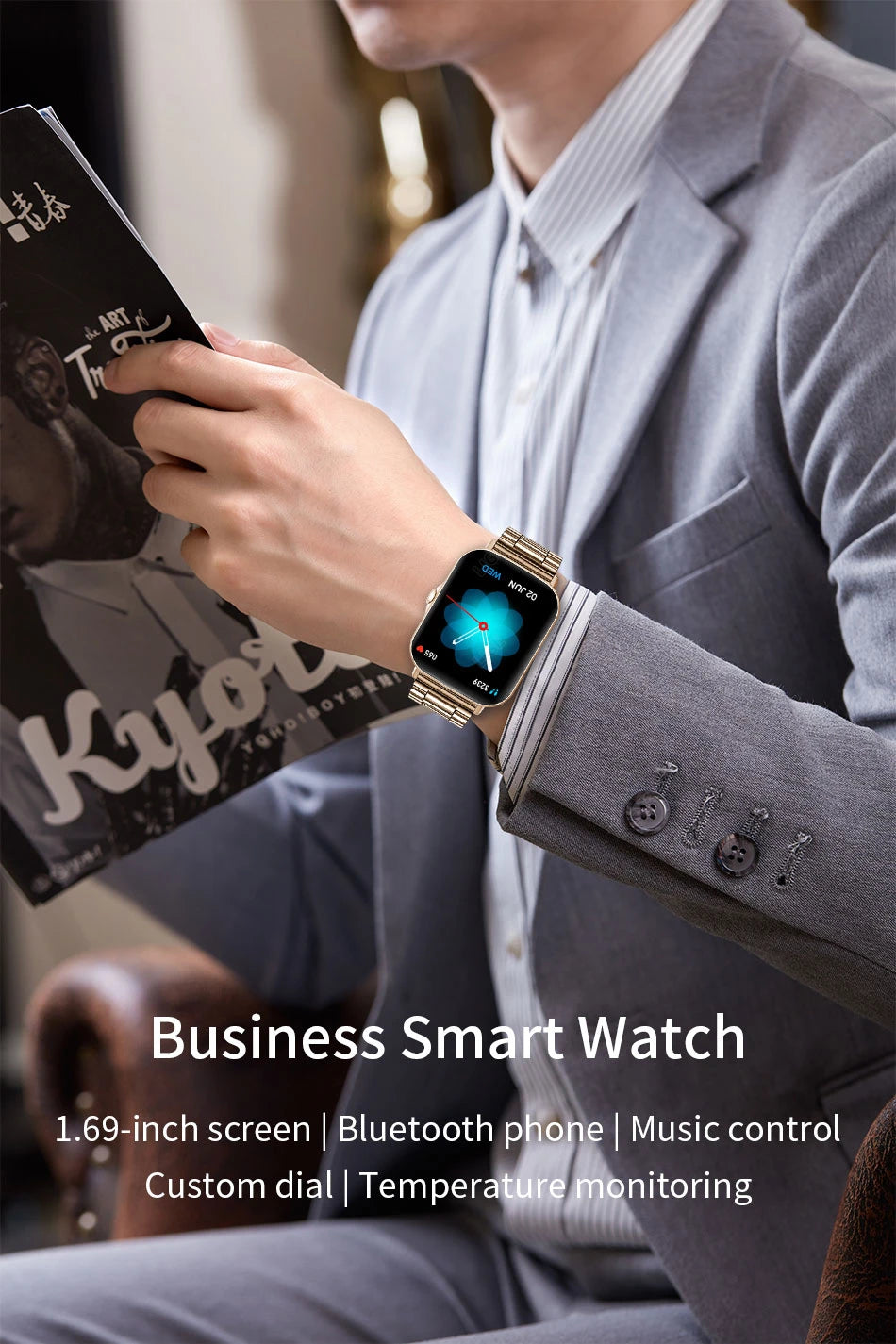 Harper -WOMEN -MEN SMART WATCHES-ANDROID IOS