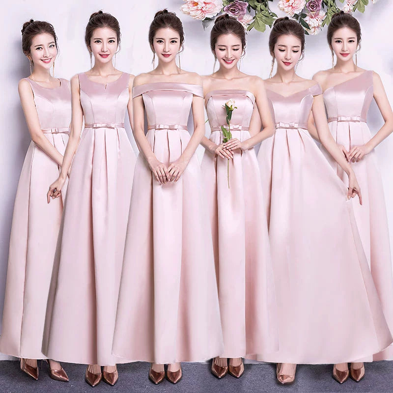 Women's Korean-Style Bridesmaid Dress