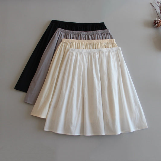 Women's Cotton Exposure-proof Skirt Anti-penetration Underdress